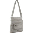 Pierre Cardin Nylon Cross Body RFID Anti-Theft Slash Proof Bag - Taupe