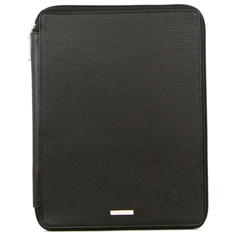 Pierre Cardin Unisex Document Folio for iPad Tablet Compendium Cover Case - Black