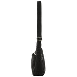 Pierre Cardin Nylon Cross Body RFID Anti-Theft Slash Proof Travel Bag - Black