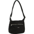 Pierre Cardin Nylon Cross Body RFID Anti-Theft Slash Proof Travel Bag - Black