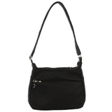 Pierre Cardin Nylon Cross Body RFID Anti-Theft Slash Proof Travel Bag - Black