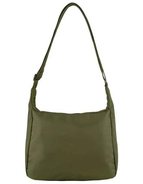 Pierre Cardin Anti-Theft RFID Crossbody Bag - Olive (Slash Proof Travel)