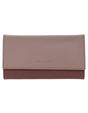 Pierre Cardin Italian Genuine Leather Ladies Wallet - Cherry
