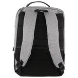Pierre Cardin Mens Travel & Business Backpack - Grey/Black (Harvard)