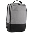 Pierre Cardin Mens Travel & Business Backpack - Grey/Black (Harvard)