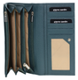 Pierre Cardin Ladies Womens Soft Italian Leather RFID Purse Wallet - Green