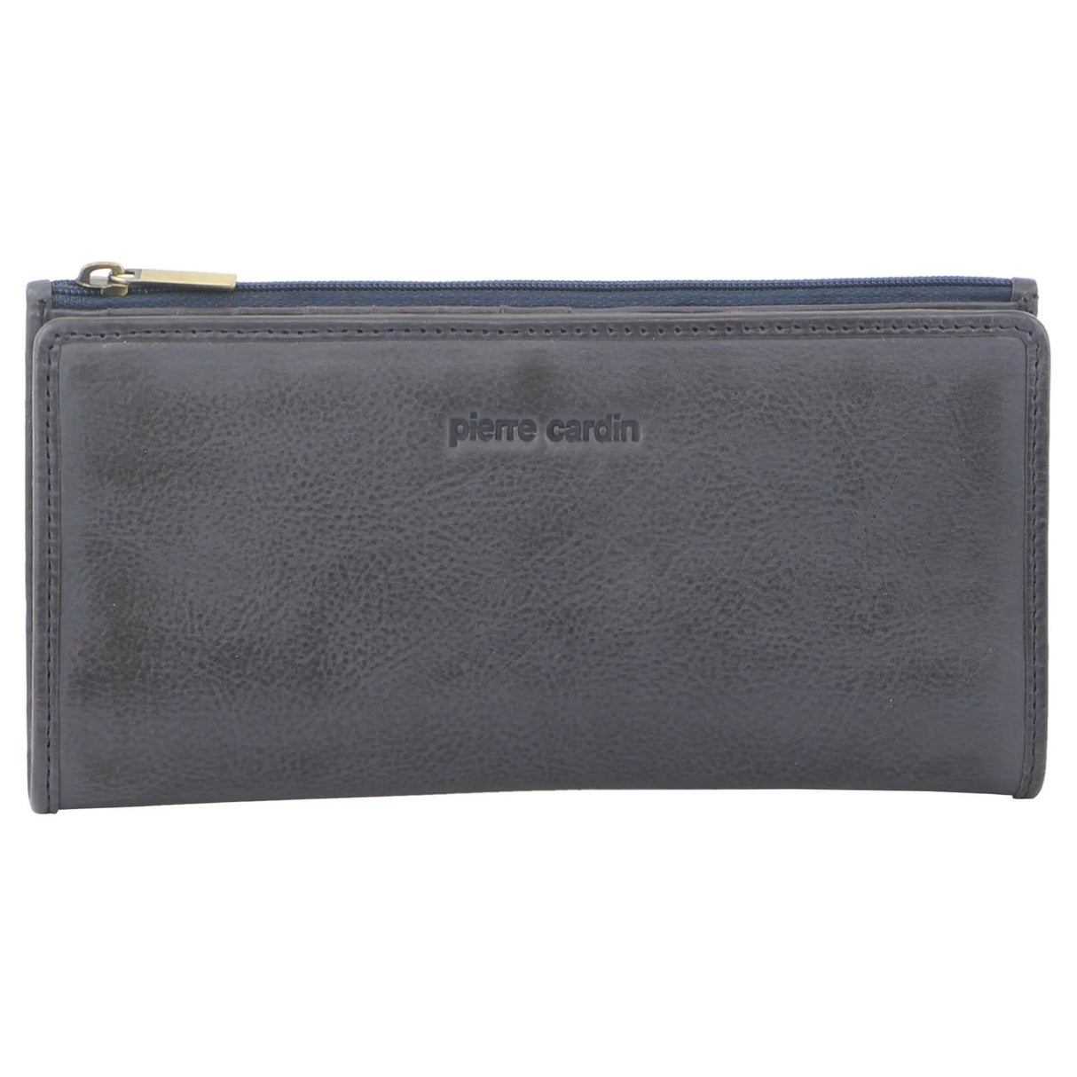Pierre Cardin Womens Soft Italian Leather RFID Purse Bi-Fold Wallet - Teal