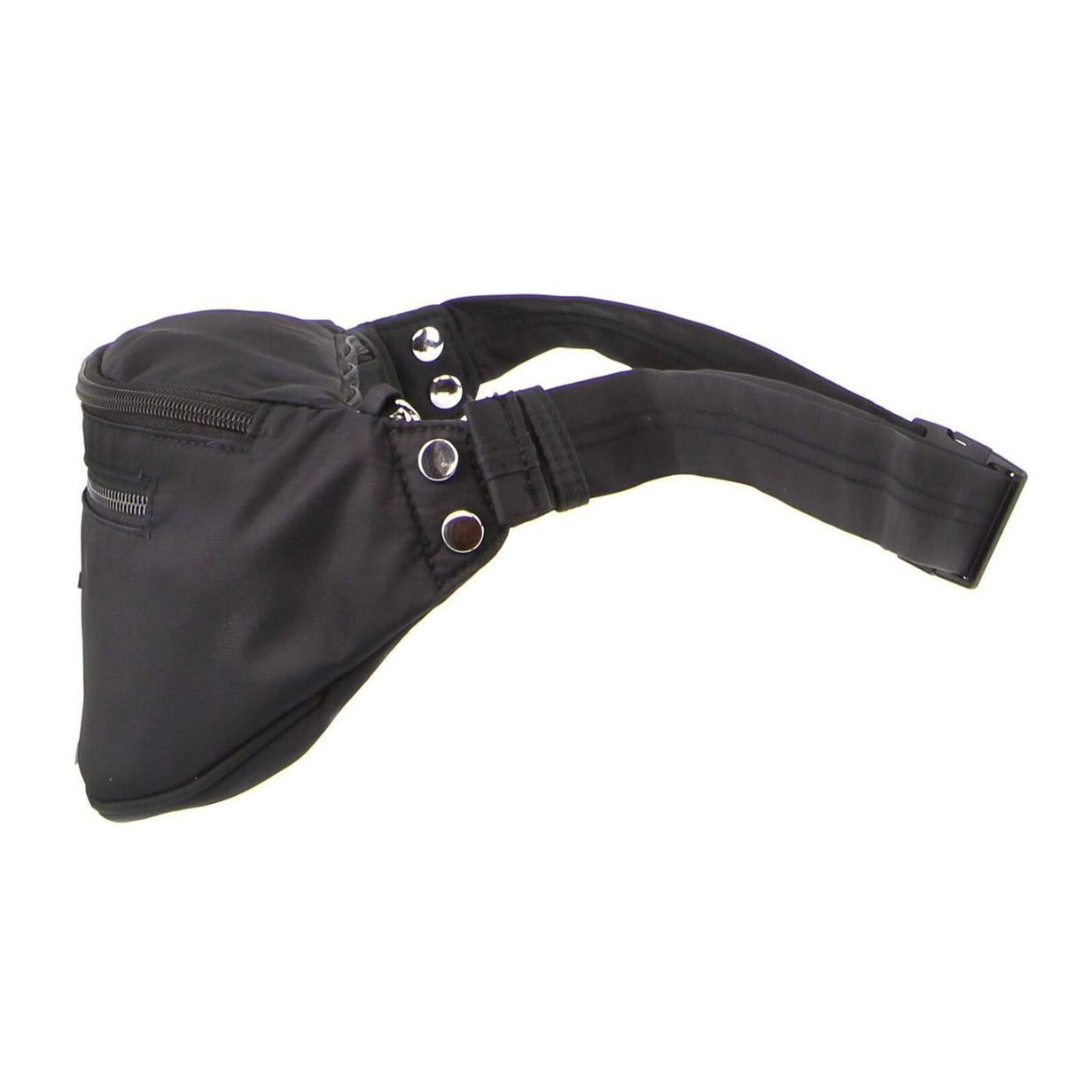 Pierre Cardin Slash Proof Waist Belt Bum Bag Travel RFID Anti-Theft Mens Black