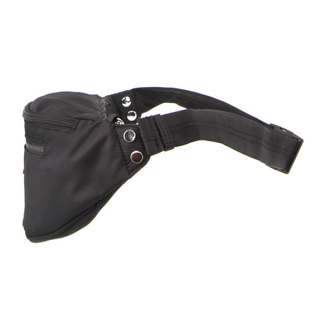 Pierre Cardin Slash Proof Waist Belt Bum Bag Travel RFID Anti-Theft Mens Black