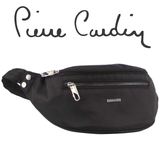 Pierre Cardin Slash Proof Waist Belt Bum Bag Travel RFID Anti-Theft Mens Black