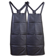 2x Pierre Cardin Professional Leather Apron Butcher Woodwork Barber Chef - Matte Black