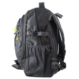 Pierre Cardin Backpack Shoulder Bag RFID Pocket Travel Outdoor Rucksack - Grey