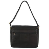 Pierre Cardin Leather Business Bag in Black & Organizer Cross Body in Black/Navy