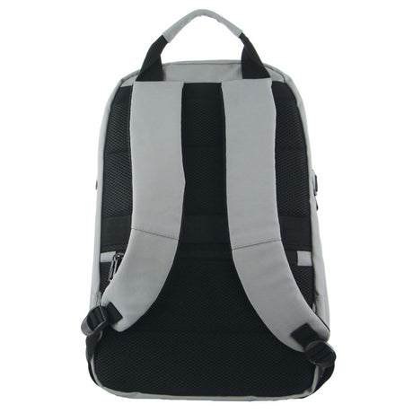 Pierre Cardin Backpack Bag Travel & Business Built-in USB Port Outdoor - Grey
