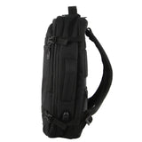 Pierre Cardin Mens Travel & Business 24L Backpack with Built-in USB Port - Black