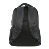 Pierre Cardin Mens Travel & Business 28.6L Backpack with Built-in USB Port - Black