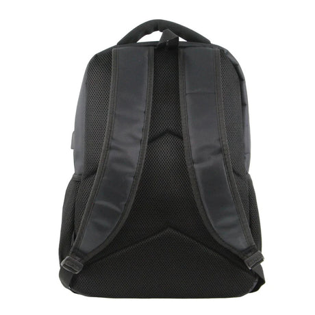 Pierre Cardin Mens Travel & Business 28.6L Backpack with Built-in USB Port - Black