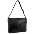 Pierre Cardin 13" Leather Laptop Computer Business Bag in Black