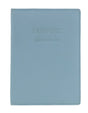 Pierre Cardin Leather Travel Passport Cover - Aqua (Slim RFID Blocking Holder)