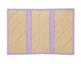 Pierre Cardin Leather Travel Passport Cover - Lilac (Slim RFID Blocking Holder)