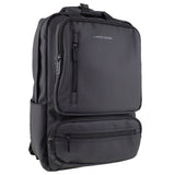 Pierre Cardin Mens Nylon Computer/Business Backpack Bag - Black
