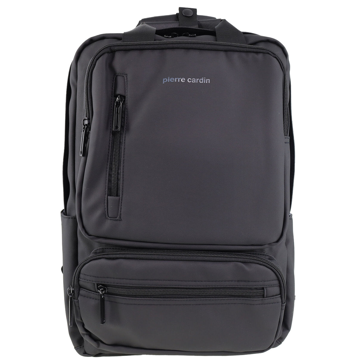 Pierre Cardin Mens Nylon Computer/Business Backpack Bag - Black