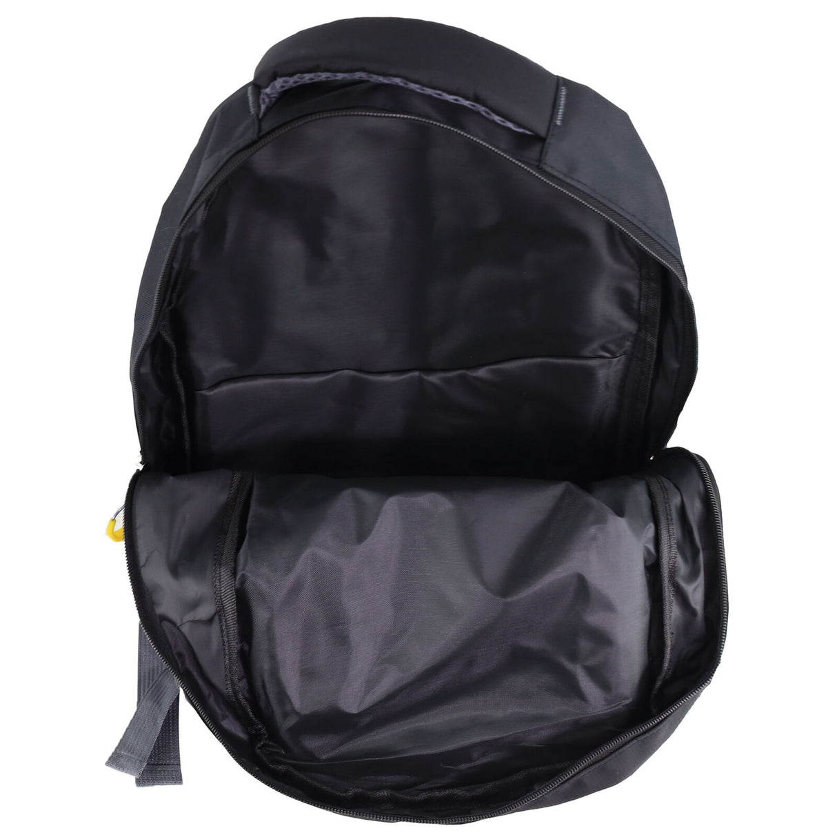 Pierre Cardin Mens 30L Nylon Adventure Travel Hiking Backpack Bag - Black