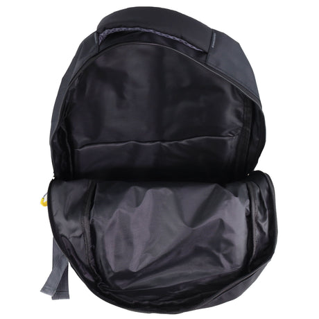 Pierre Cardin Mens 30L Nylon Adventure Travel Hiking Backpack Bag - Black