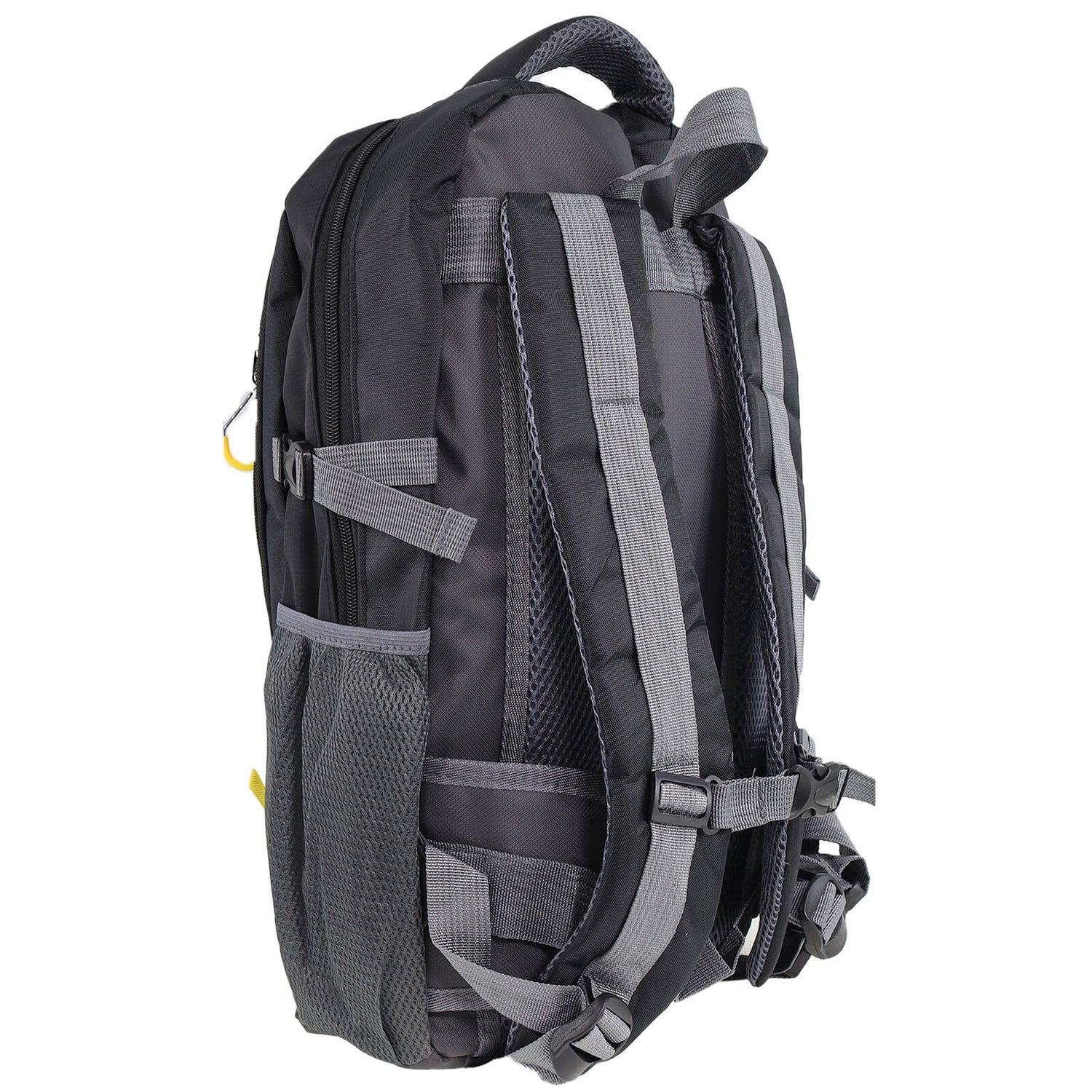 Pierre Cardin Mens 30L Nylon Adventure Travel Hiking Backpack Bag