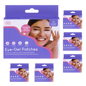 6 Packs of 10 Under Eye Gel Patches Bulk Pack - Lint Free Eyelash Pads (Lash Extension)