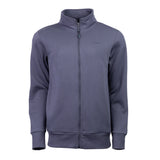 Sfida Perry Mens Fleece Full Zip Jacket - Washed Navy (Stand Collar Track Top)