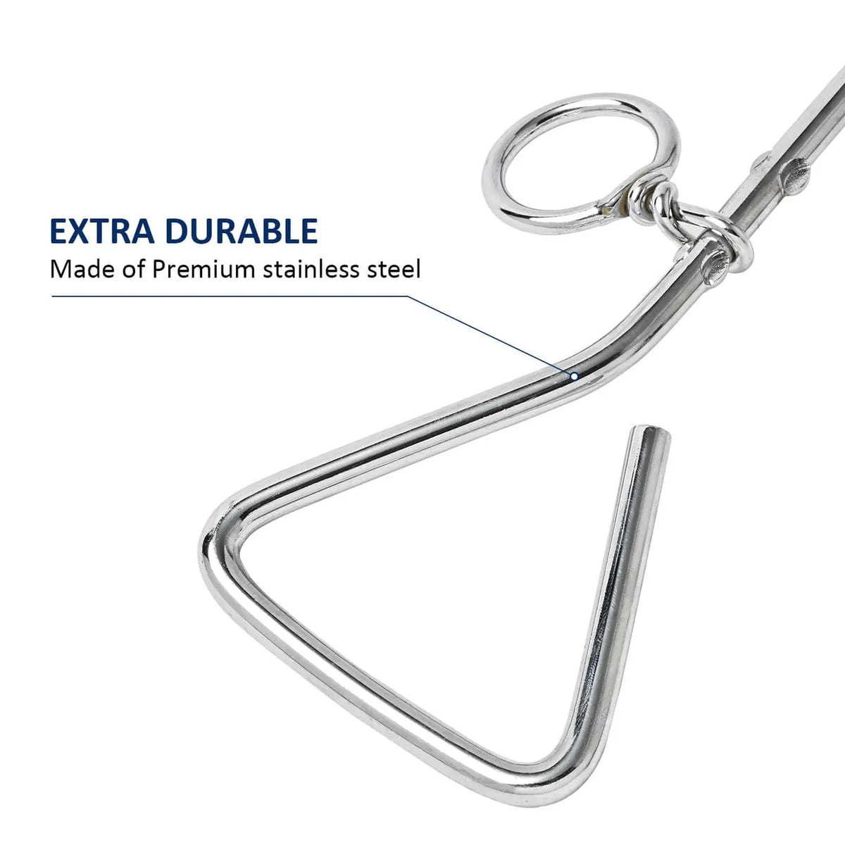 16" Inch Dog Tie-Out Stake Spiral Anchor Stake for All Cable Leash Chains (Heavy Duty Metal)