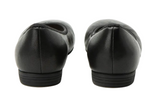 Alegria Arielle Womens Leather Flats - Black (Slip Resistant Shoes)