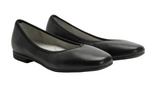 Alegria Arielle Womens Leather Flats - Black (Slip Resistant Shoes)