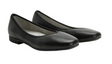 Alegria Arielle Womens Leather Flats - Black (Slip Resistant Shoes)