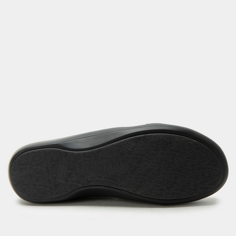Alegria Duette Womens Nursing Shoes - Liquid Black (Slip-On Work Clogs)