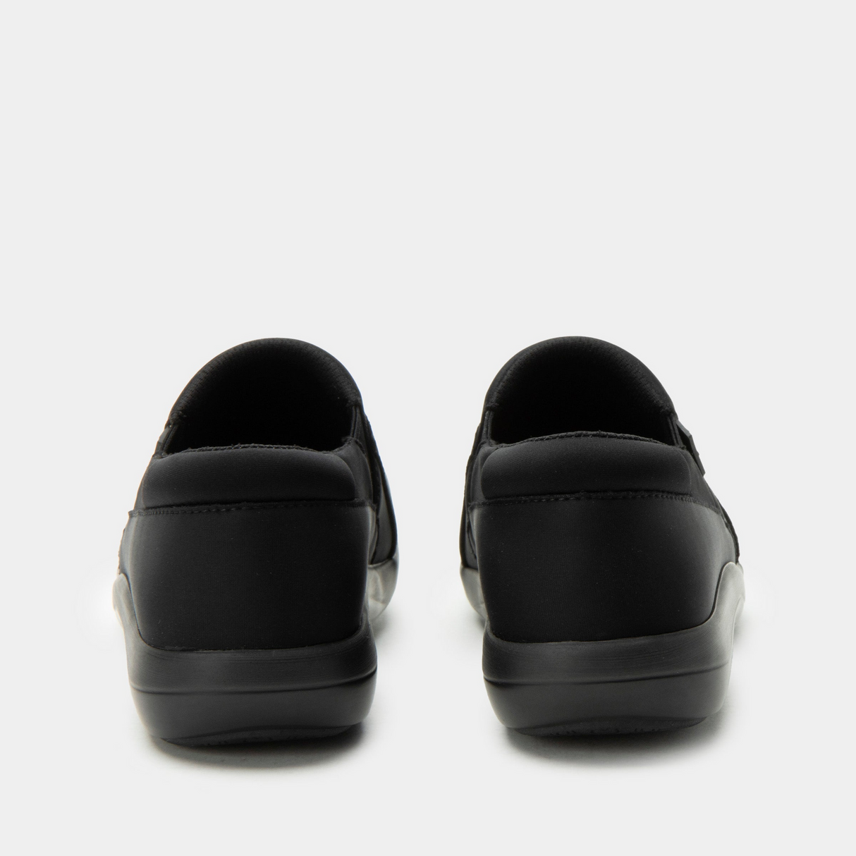 Alegria Duette Womens Nursing Shoes - Liquid Black (Slip-On Work Clogs)