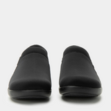 Alegria Duette Womens Nursing Shoes - Liquid Black (Slip-On Work Clogs)
