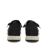 TRAQ Froliq Womens Walking Shoes Knit Lace-Up Lightweight Cushioned in Black