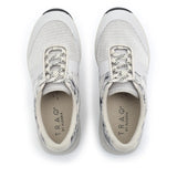 TRAQ Intent 2 Womens Walking Shoes Q-Flow2 Mesh Slip-Resistant in Cloudy Grey