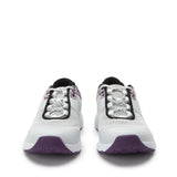TRAQ Intent Womens Walking Shoes Q-Flow Mesh Slip-Resistant Sneakers in White