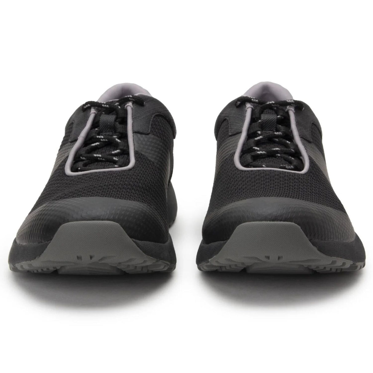 TRAQ Intent Mens Walking Shoes Smart Comfort Trainer Slip Resistant in Black
