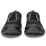 TRAQ Intent Mens Walking Shoes Smart Comfort Trainer Slip Resistant in Black