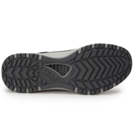 TRAQ Men's Intent Walking Shoes Mesh Upper Lightweight Supportive - Charcoal