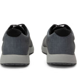 TRAQ Men's Intent Walking Shoes Mesh Upper Lightweight Supportive - Charcoal