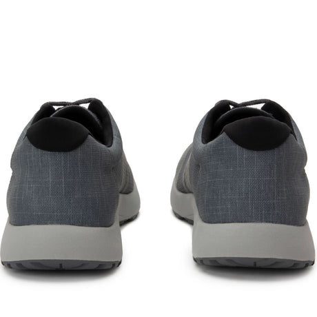 TRAQ Men's Intent Walking Shoes Mesh Upper Lightweight Supportive - Charcoal