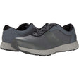 TRAQ Men's Intent Walking Shoes Mesh Upper Lightweight Supportive - Charcoal