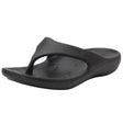 TRAQ Ode Womens Sandals Lightweight EVA Arch Support Comfort Thong in Black - EUR 42