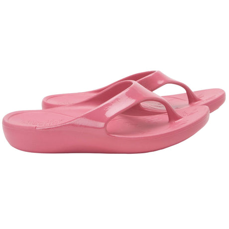 Alegria Ode Flip Flop Thongs Sandal Summer Slippers in Fuchsia Gloss