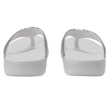 Alegria Ode Womens Sandals RecoverMe Arch Support Thong in Black & White Stripes